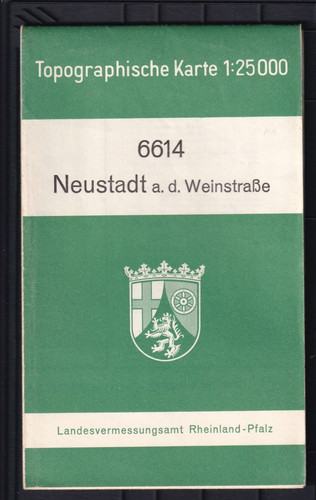 Topographische karte 6614 - karte, nr.