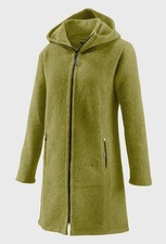 Mufflon W100 Jana Damen Wollmantel Grün Kiwi Gr. L NEU