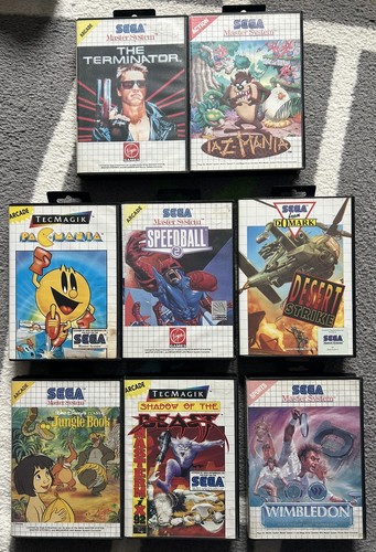 Sega master system boxed - sega,