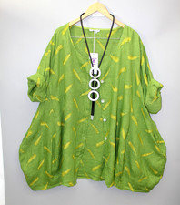 Moonshine Leinen Jacke Mantel