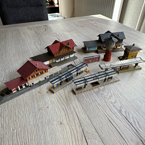 Konvolut bahnhofsgebäude - konvolut,
