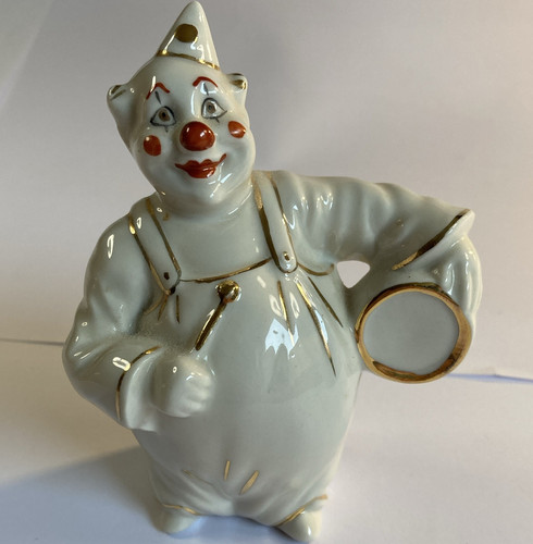 Cesare villari porzellan clown - villari,