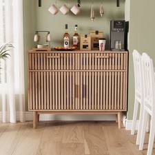 Rattan Sideboard Kommode mit 2