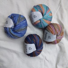 Lana GROSSA Seta  Sockenwolle 4 fach  400 g