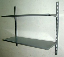 Tegometall Set B80 T30 silber Regal Zeitungsregal Zeitschriften Tego/Eden/Vendox