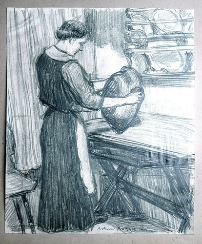 Frau hausarbeit küche - hausarbeit,
