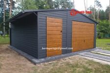 6x6 Blechgarage Doppeltgarage