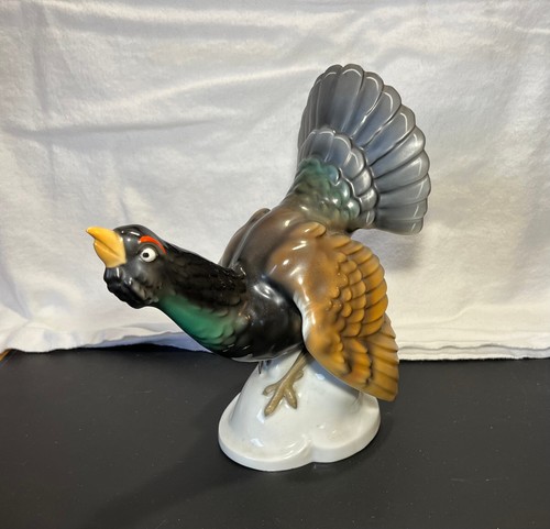 Porzellan vogelfigur - porzellan,