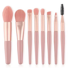 Make up Pinsel Set, 8 oder 13teilig für Lidschatten, Foundation, Damen Kosmetik