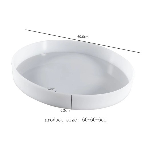 60cm runde silikon harz - 60cm,
