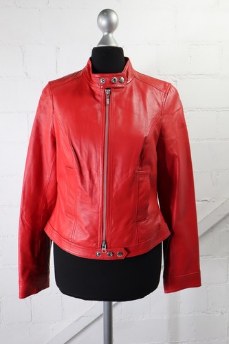 Alba moda rote leder - moda,