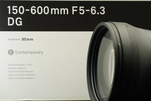 Sigma 150 600mm - sigma, f/5-6.3