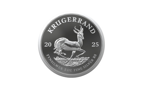 Silver proof krugerrand - 5,