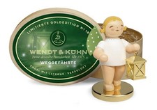 Wendt & Kühn Goldedition 18 Weggefährte Engel mi Laterne blond o dunkel Neu 2025