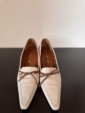 Elegante Designer-Loafer von LARIO – Echtleder Made In Italy Vintage Gr.39