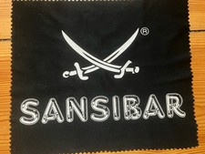 Sansibar Sylt Brillenputztuch schwarz