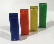 4x HOHNER Happy Color Harp -