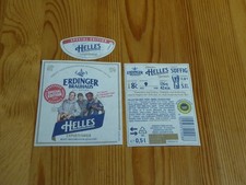 1 Bieretikett "Helles"