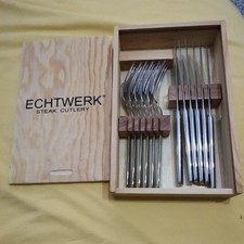 Echtwerk Steakbesteck, wie neu, 12Teile/6Personen