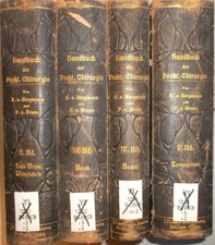 Handbuch der praktischen Chirurgie (KONVOLUT aus 4 Bänden von 5) - Bd.II: Chirur