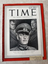 Time Magazine – July 14, 1941 – Wilhelm Keitel, Chief of the German High Commad