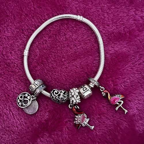 Pandora charm armband - pandora, charm-armband