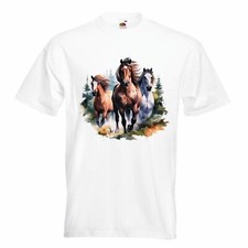 T-Shirt Pferde Reiten Pferd