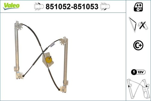 Valeo fensterheber - (o., motor)