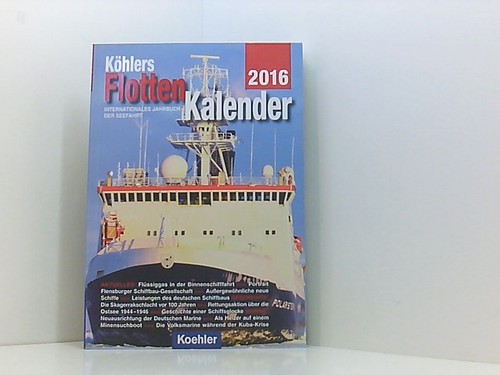 Köhlers flottenkalender 2016 - flottenkalender,