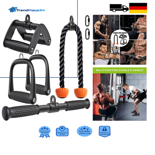 Kabelzug biceps triceps - triceps, bar