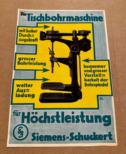 Original werbeblatt die - original, werbeblatt: