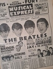 51 x NME Magazines from 1963 : BEATLES Dusty Springfield Billy Fury Elvis Cliff