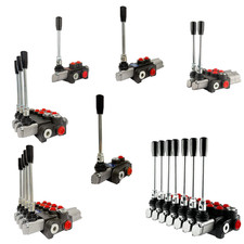 Steuerventil Hydraulikventil Steuerblock Monoblock 40 - 80L/min Varianten & NEU