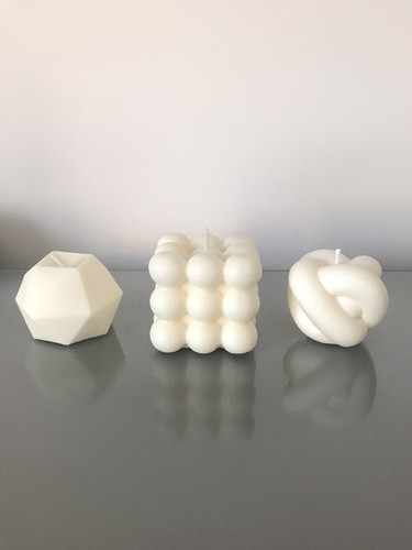 Trio set white - -,