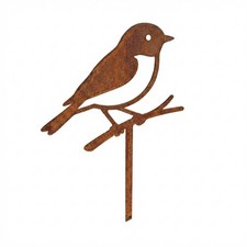 Edelrost vogel deko - edelrost,