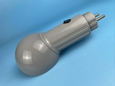 Steckdosenlampe, Steckdosenleuchte, Grau, Vintage TOP !!!