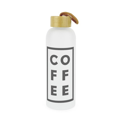 Milchglas eiskaffeeflasche - milchglas,