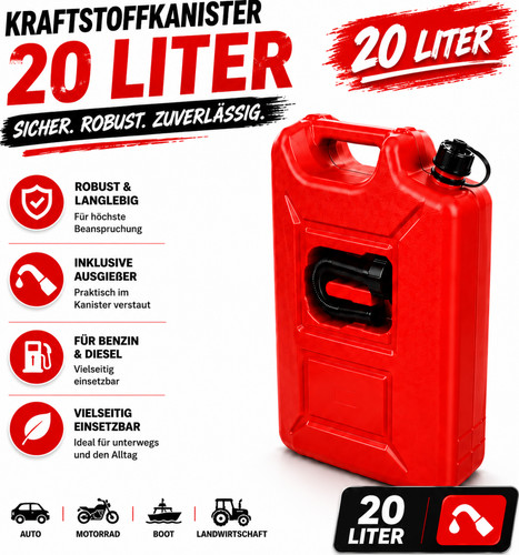 20l benzinkanister - 20l,
