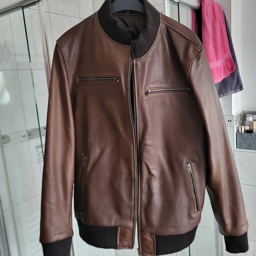 Herren echt lammfell leder - lammfell,