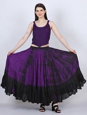 Damen Casual Violett Batik