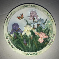 Sammelteller The Iris Garden limitierte Auflage 1995 Bradford *