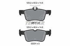 Textar 2253105 brake pad set