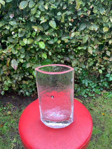 Vintage pukeberg glas vase von - vintage,