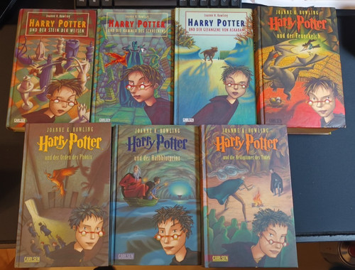 Harry potter büchersammlung - harry,