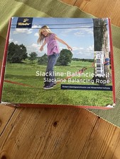 Slackline-Balancierseil m. Halteband, unbenutzt Tchibo TCM