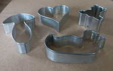 Ausstechformen aus Metall 4-er Set, div. Motive