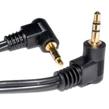 1m 3.5mm Dual Rechtwinklig