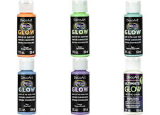DecoArt Americana Glow in the dark fluresierende UV-aktive Acrylfarbe 59ml