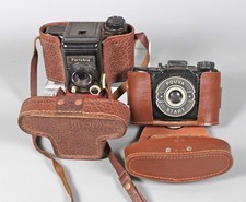 2 DDR Kameras, Vintage, Gebraucht, Perfekta, POUVA START