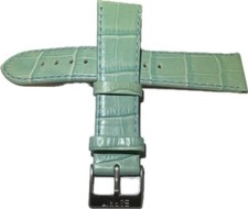 Uhrenarmband Lederarmband Türkis Kroko Optik  801592210+ Esprit 22 mm